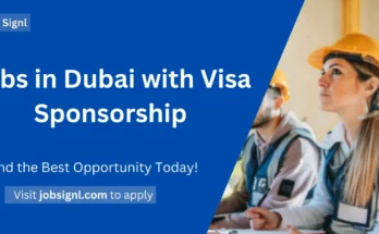 Jobs in Dubai with Visa Sponsorship