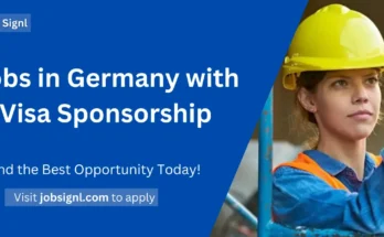 Jobs in Germany with Visa Sponsorship