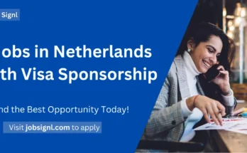 Jobs in Netherlands with Visa Sponsorship