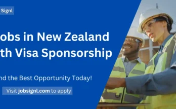 Jobs in New Zealand with Visa Sponsorship